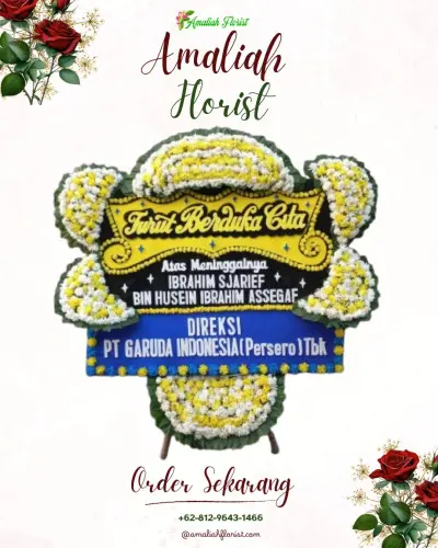 Papan Bunga Duka di Poncol